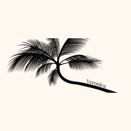 Palm Whisper Hydra Hauler – 40 oz Tumbler with Dual Handles, Leakproof Lid & Palm Tree Design