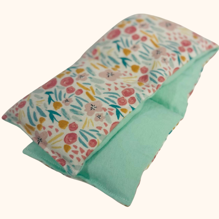 Mint Meadow SereniHeat Flannel Therapy Wraps – Microwavable & Freezable Hot/Cold Comfort Pads