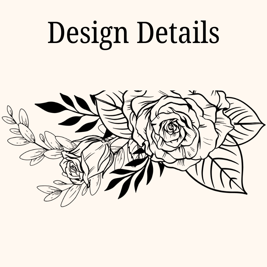 Heirloom Rose Hydra Hauler – 40 oz Laser Engraved Rose Floral Tumbler | Leakproof Dual Handle Stainless Steel Cup