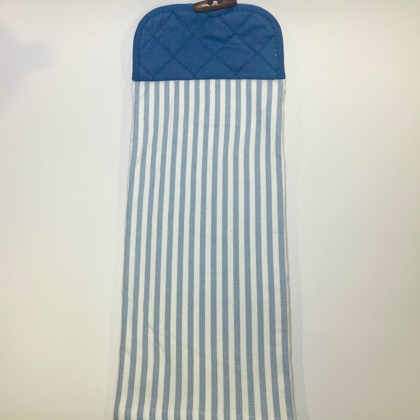 Blue Striped Hanging Kitchen Hand Towel