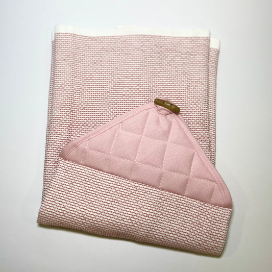 Pink Hanging Kitchen Hand Towel