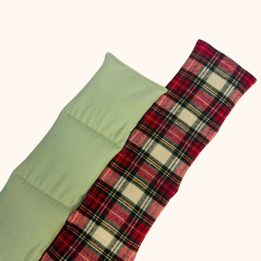 Holiday Hearth SereniHeat Flannel Therapy Wraps – Microwavable & Freezable Hot/Cold Comfort Pads