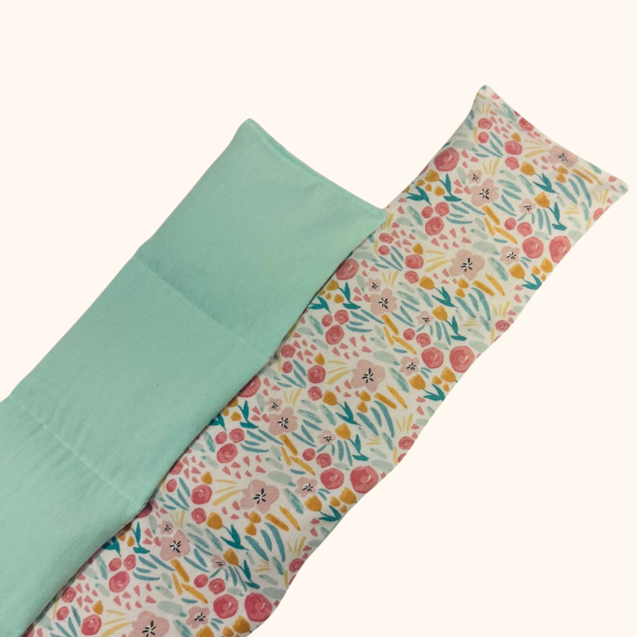 Mint Meadow SereniHeat Flannel Therapy Wraps – Microwavable & Freezable Hot/Cold Comfort Pads