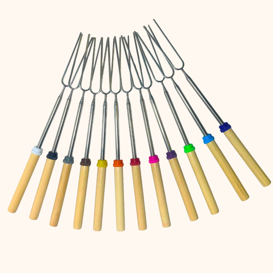 Personalized Roasting Sticks | Extendable Marshmallow Stick |