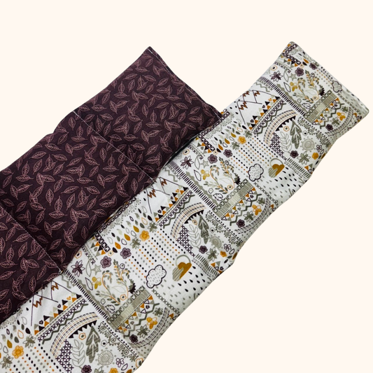 Peace & Plum SereniHeat Wrap | Rice Warmer Pad | Essential Oil Soothing Warmer