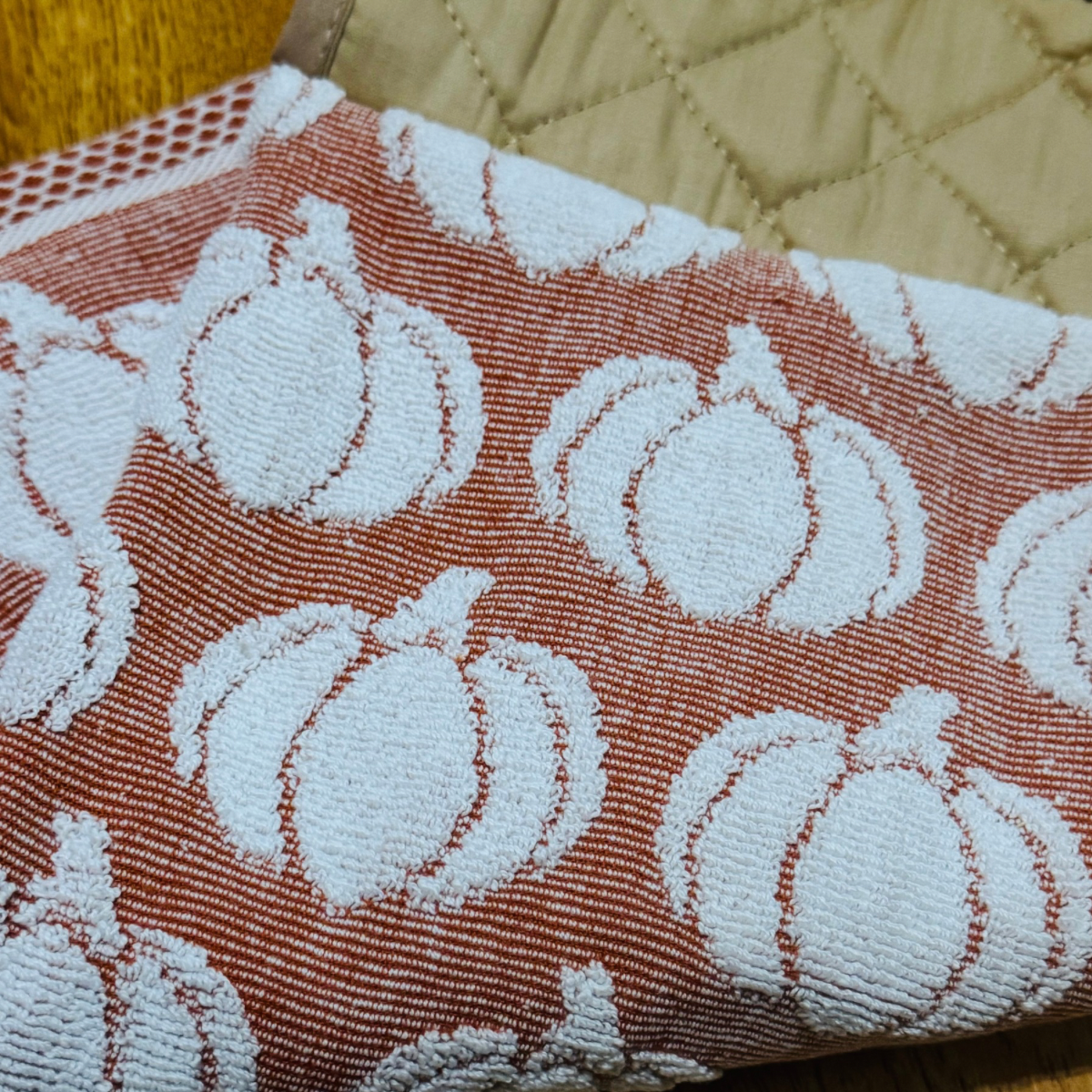 Pumpkin Patch Hanging Kitchen Hand Towel | The Stay Towel |