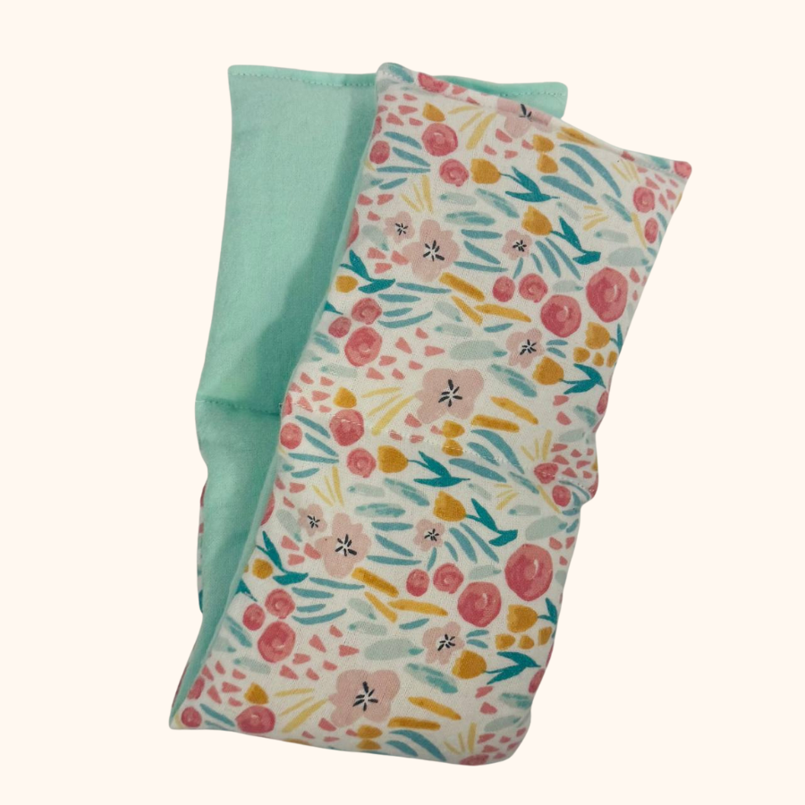 Mint Meadow SereniHeat Flannel Therapy Wraps – Microwavable & Freezable Hot/Cold Comfort Pads
