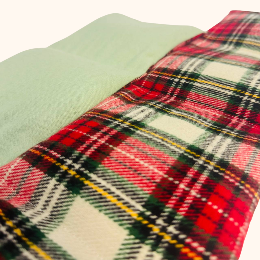 Holiday Hearth SereniHeat Flannel Therapy Wraps – Microwavable & Freezable Hot/Cold Comfort Pads