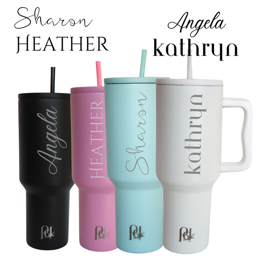 Personalized Modern 40 oz. Thirst Quencher Tumbler