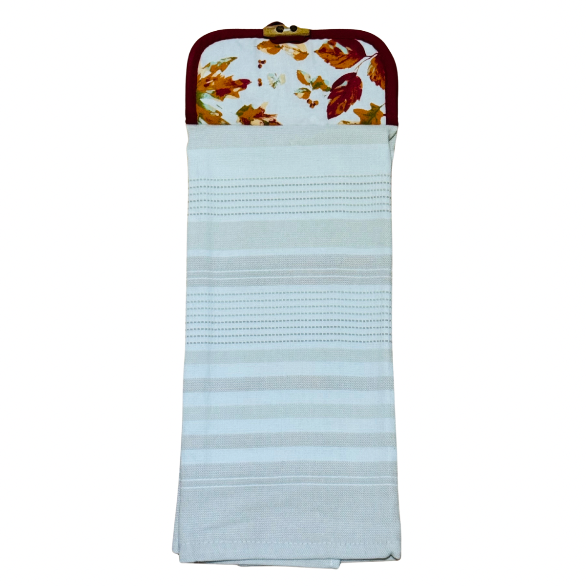 Falling Leaves Kitchen Hand Towel | October Towel of the Month | The Stay Towel
