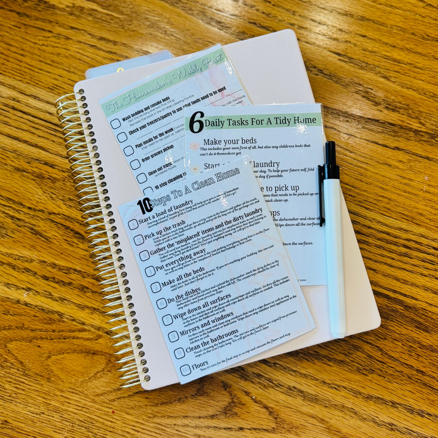 The Homemakers Checklist Trio