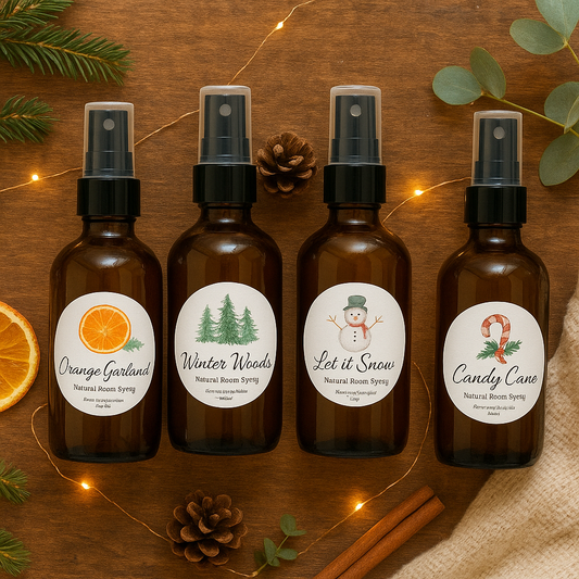 Natural Holiday Room Sprays – Non-Toxic Home Fragrance with CPTG Essential Oils